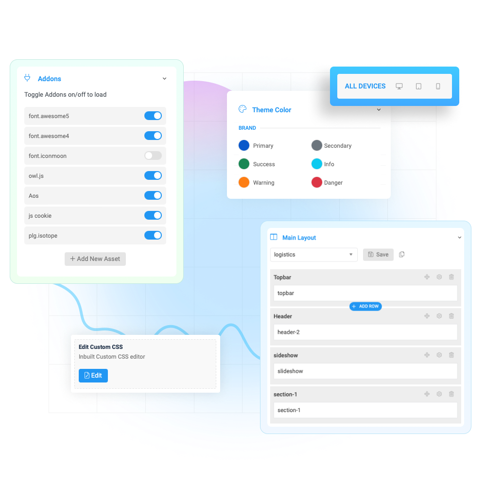 Built on the robust T4 Framework